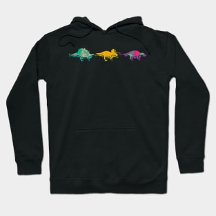 Herbivore Dinosaur Watercolor Hoodie